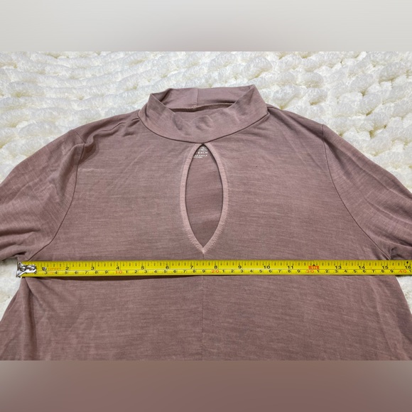 AMERICAN EAGLE | Soft & Sexy line | Dusty Rose  Mockneck Long Sleeve Size XS - Picture 9 of 9